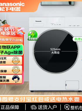 Panasonic/松下XQG100-N4M1/N4MD1滚筒洗衣机全自动10kg