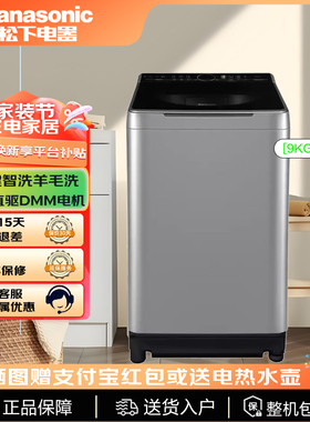 Panasonic/松下 XQB90-U9035/U9A3H变频直驱洗衣机离心 羽绒洗9Kg