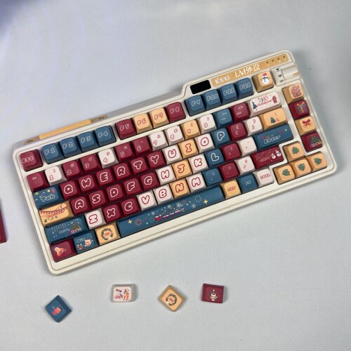 热升华可爱键帽87104DIY