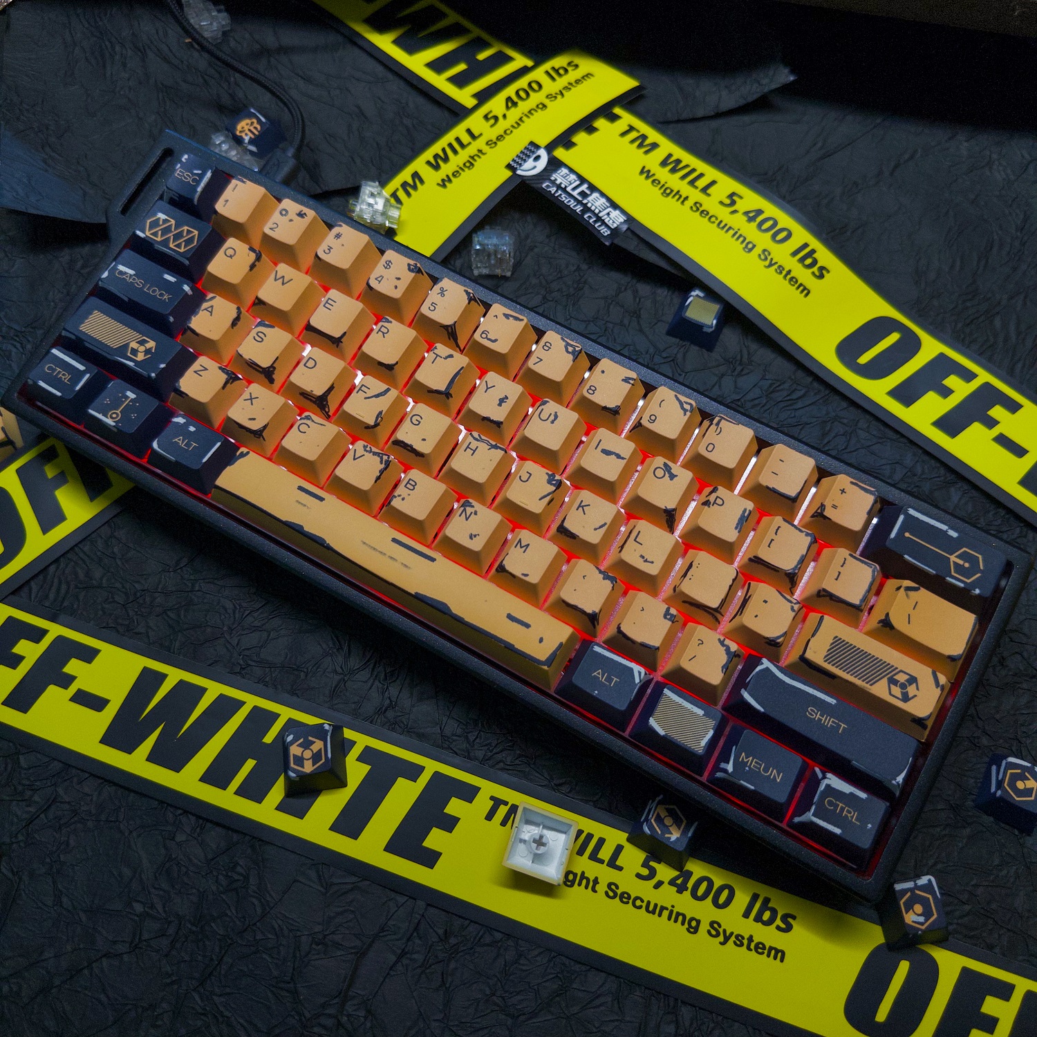 旧梦工厂键帽怀旧漫画正刻PBT