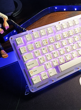 绝命毒师键帽原厂高度Pbt键帽热升华键小全套机械键盘61/68/100K2