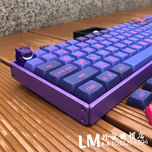 宝可梦耿鬼PBT全五面热升华键帽神奇宝贝xda高度68 9675小全套