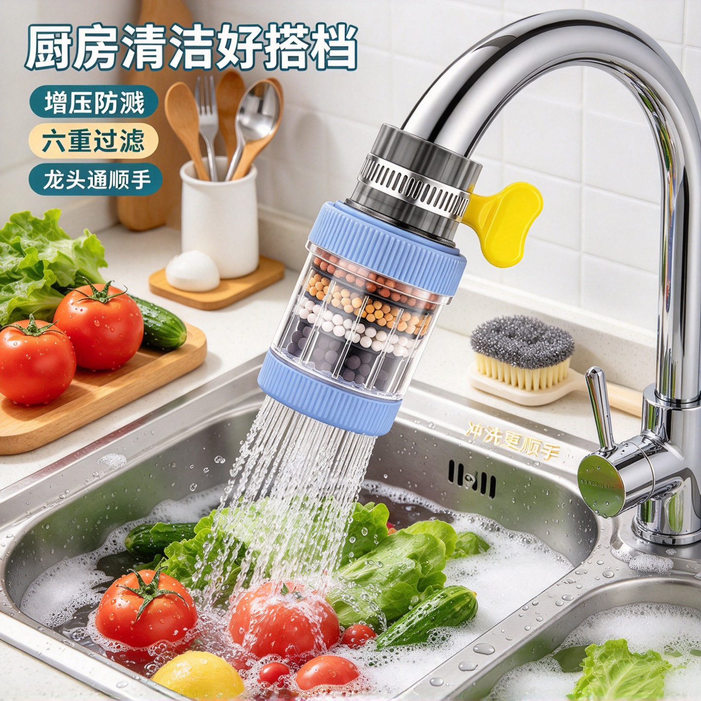水龙头延伸过滤器净化花洒