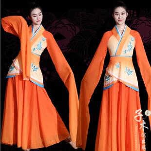 韩式舞蹈古典服女光赋艺考甩袖汉唐舞蹈服装玉人舞水袖舞瑶飘逸演