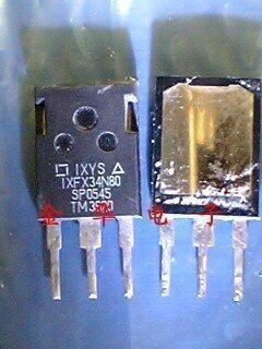 IXFX34N80  拆机件进口件 包好用   大功率管800V/34A