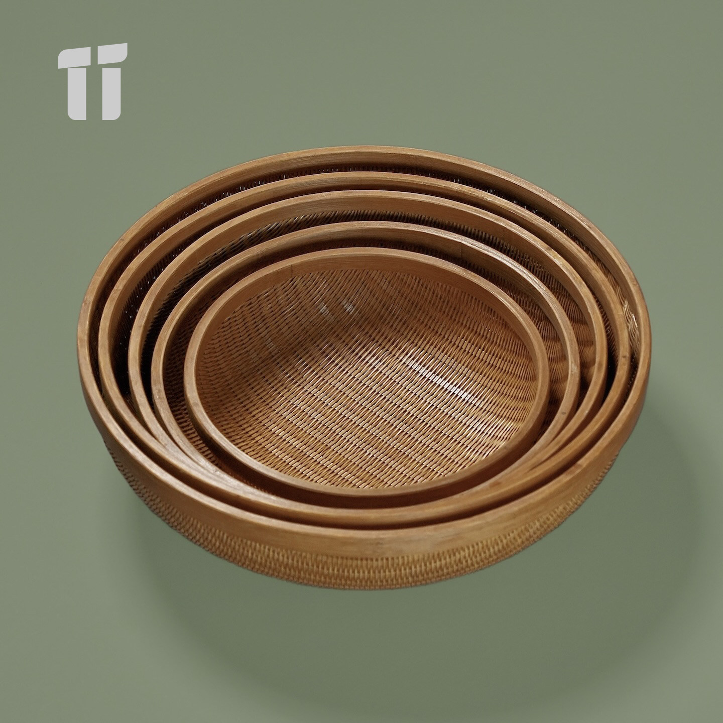 竹雪明｜竹编收纳筐竹制精编家用水果篮干果点心篮茶具收纳篮复古,特色手工艺,竹编/竹雕,淘宝优惠券,粉丝福利购,淘宝优惠卷