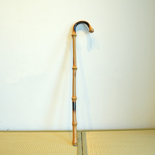 老人拐杖防滑老年人杖拐轻便竹子拐扙罗汉竹手杖拐棍捌杖户外文玩