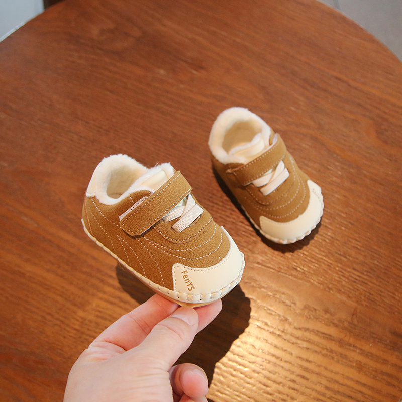 冬季婴儿棉鞋加厚保暖