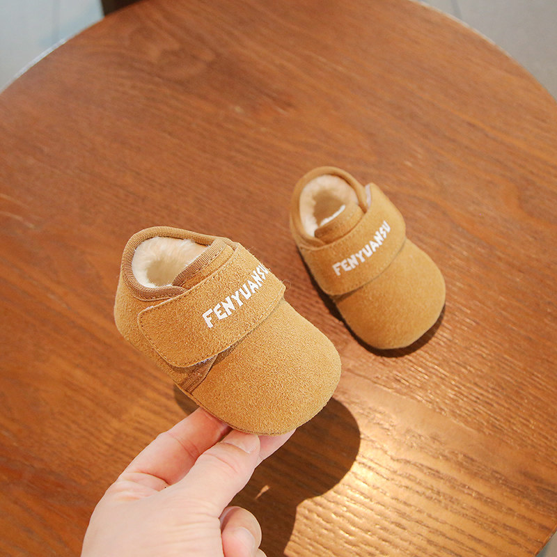 一季度婴儿棉鞋软底学步鞋