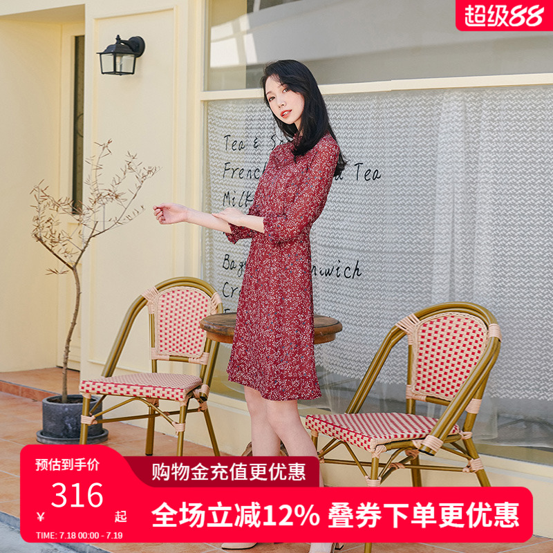 声雨竹2023年夏季新款女士连衣裙