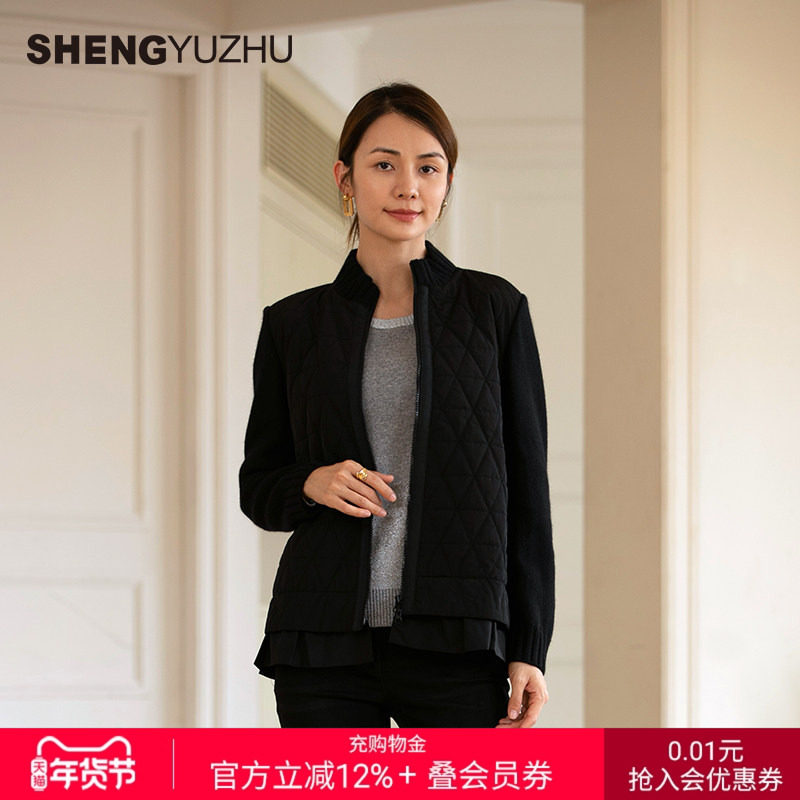 声雨竹街头立领棉衣女冬季短款合体羽绒棉服防风保暖纯色外套百搭,女装/女士精品,棉衣/棉服,淘宝优惠券,粉丝福利购,淘宝优惠卷