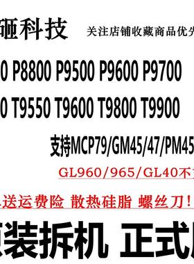 P8700 P8800 P9500 P9600 P9700 T9600 T9800 T9900笔记本CPU