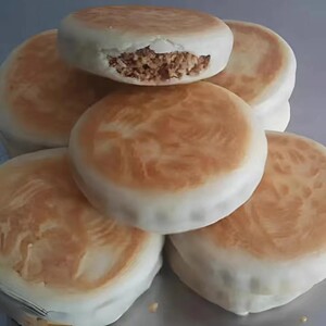 山东五莲手工花生月饼怀旧传统糕点零食喜干粮水饼纯花生油中秋节