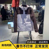 安踏女冲锋衣两件套2025冬季 加绒保暖防水运动外套162547612 新款