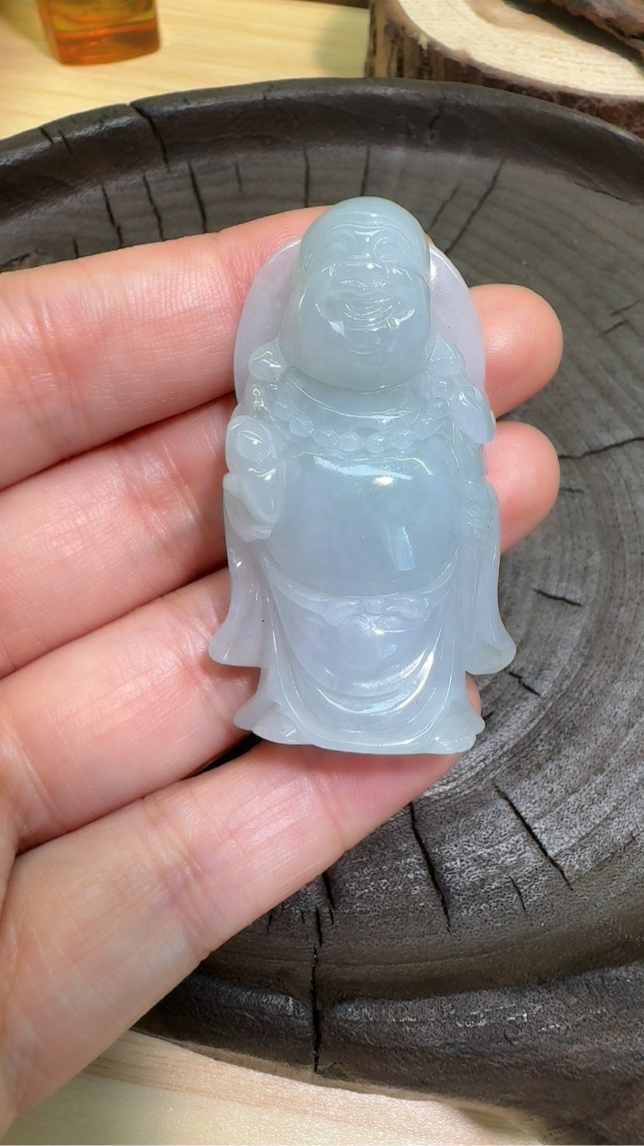 翡翠蓝底起胶站佛,珠宝/钻石/翡翠,珠宝奇石,淘宝优惠券,粉丝福利购,淘宝优惠卷