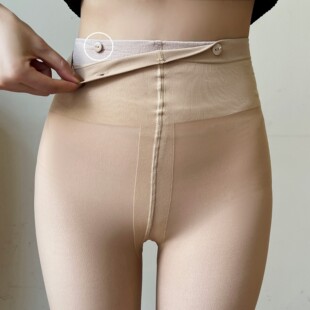 丝袜 双层超自然加绒肉色打底连裤 22款 光腿神器女冬裸感春秋薄款