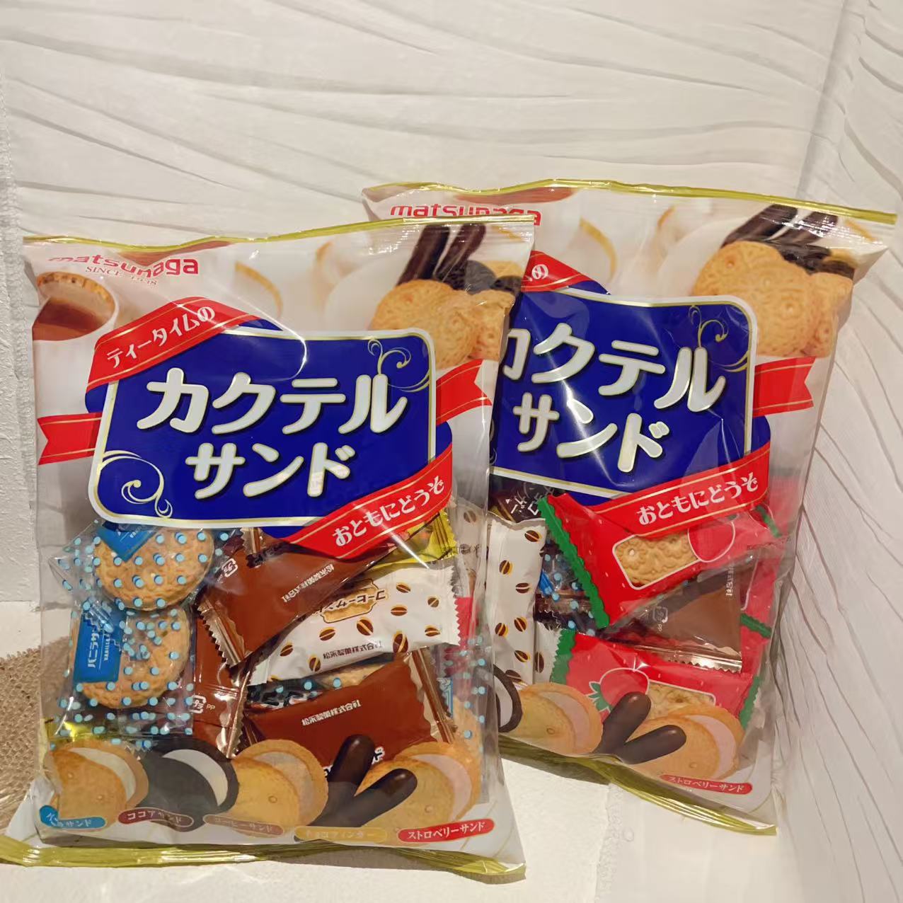 日本松永什锦饼干婚礼伴手礼巧克力曲奇独立小包装公司办公室点心