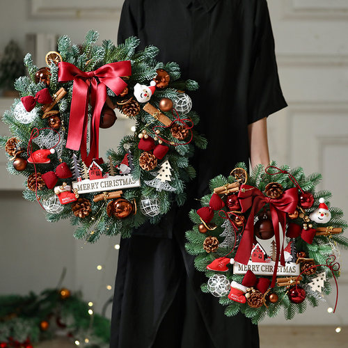 圣诞节新款花环圣诞装饰品