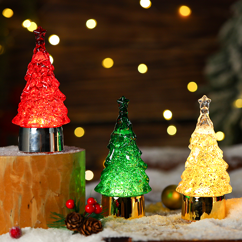 发光树圣诞装饰品氛围灯