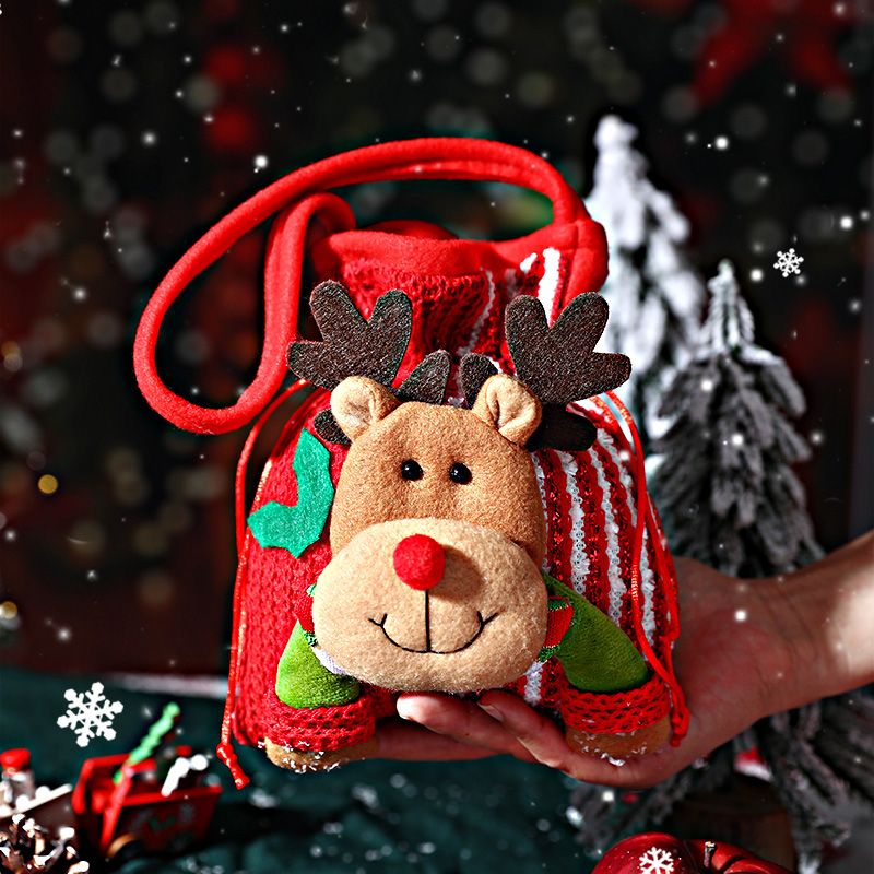 圣诞节圣诞老人礼物袋