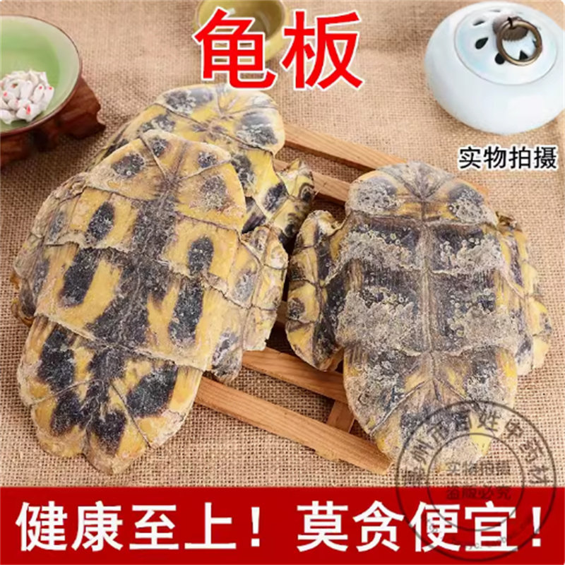 中药材龟板中药材生龟板壳炙龟板龟甲规格都有100g起包邮