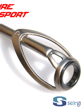 兴泰重磅船竿顶环TUXREST消光枪厚钢架DIY铁板鱼竿配件SEAGUIDE