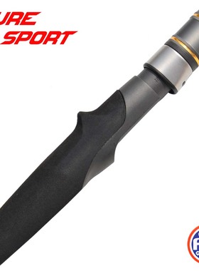 FUJI富士VSS17直柄轮座枪金铝帽EVA异形凸起把手套装鱼竿DIY配件