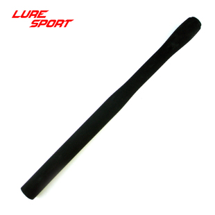 波腾黑硬EVA带台阶把手长25/40/45cm路亚竿带弧度握把船竿DIY配件