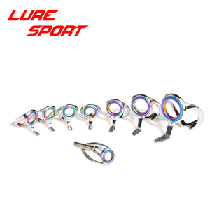 波腾重磅船竿8只11只13只套装 导环彩环HGESG20铁板放流竿DIY配件