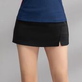 ins版 羽毛球运动短裙速干透气柔软网球防走光本身包裙百褶裙定制