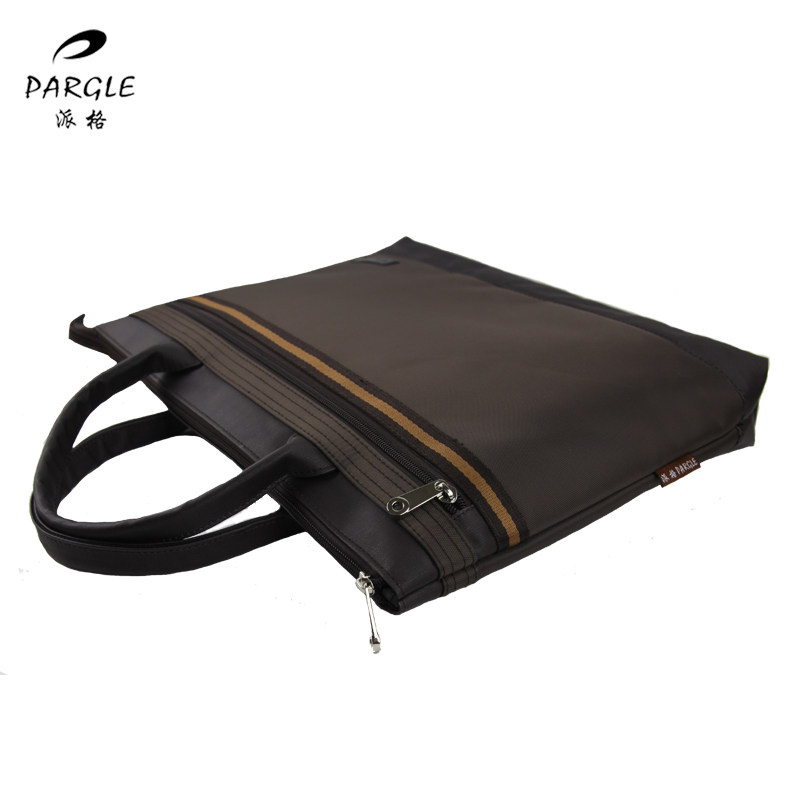 PAIGE 휴대용 문서 가방 더블 레이어 캐주얼 패션 비즈니스 남성과 여성 휴대용 문서 가방 서류 가방 326