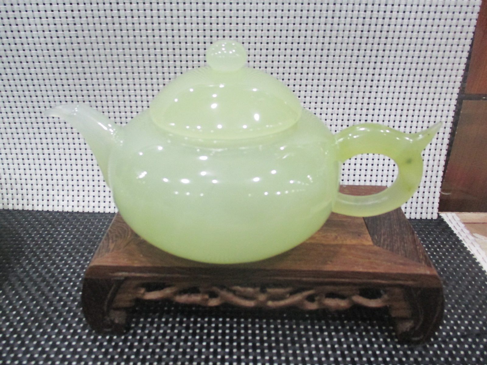 天然玉石茶壶 岫玉整套茶具茶杯茶碗 功夫茶道用品养生保健正品