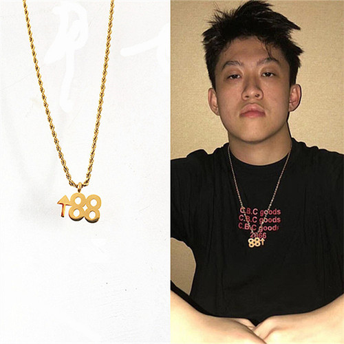 richbrian88上升说唱蹦迪项链
