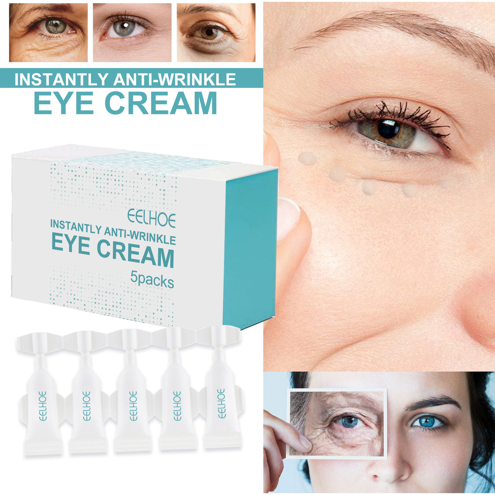 Anti-Wrinkle Eye Cream Improving Dark Circles Remove Eye