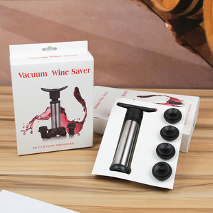 Reusable Wine Bottle Vacuum Saver Sealer Preserver Pum红酒塞