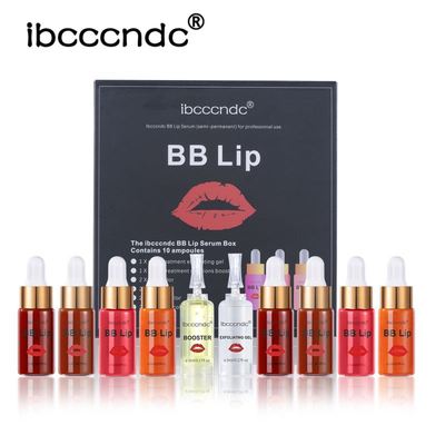 Micro needle lip gloss set semi-permanent lip gloss liquid