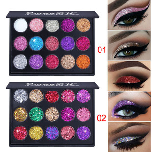 Glitter Eye Shadow Powder Palette Matte Eyeshadow 亮片眼影盘