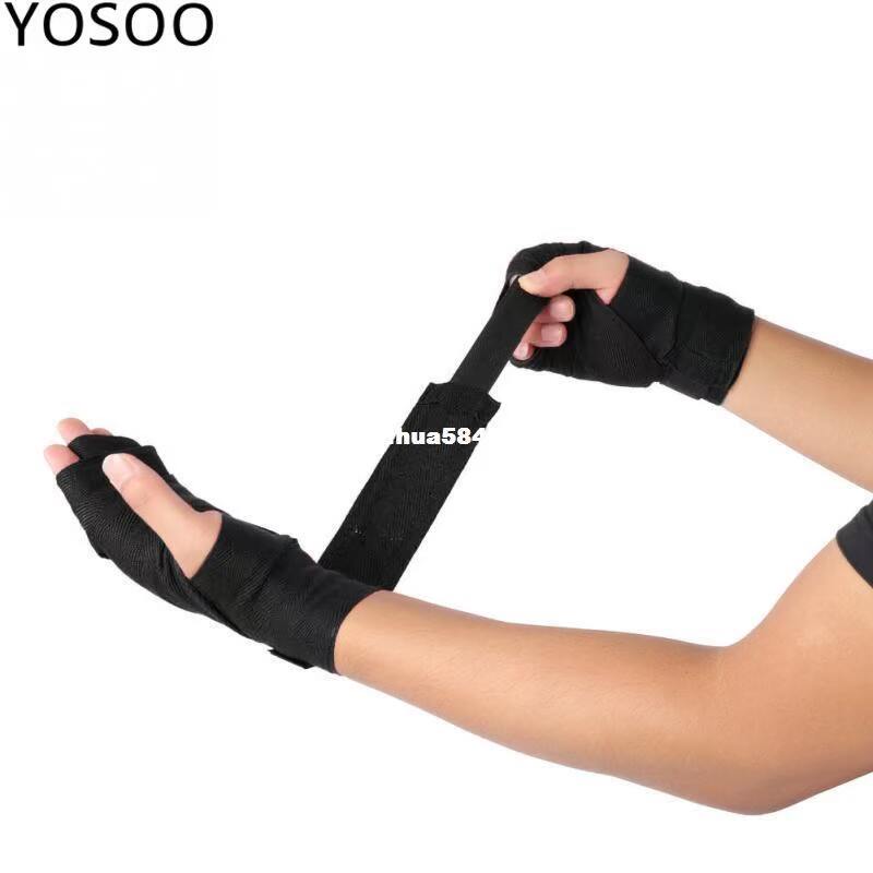 1 pair elastic hand wrap bandages punching handwrap protecto