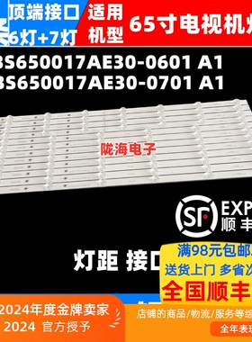 适用卡萨帝K65E50 K65E30灯条RF-BS650017AE30-0601 0701 A1