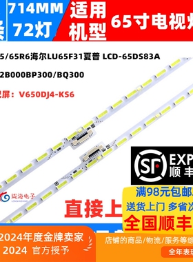 适用暴风65R6 PRO灯条6202B00BQ300 V650DJ4-KS6背光灯条