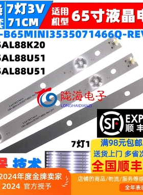 适用海尔LS65AL88U51 LS65AL88K20 LS65AL88K51灯条适用背光LED灯