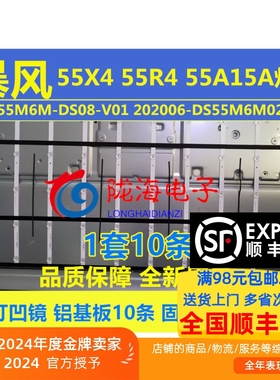 适用暴风55X4 55R4/5 55A15A灯条DS55M6M-DS08-V01 202006-DS55M6