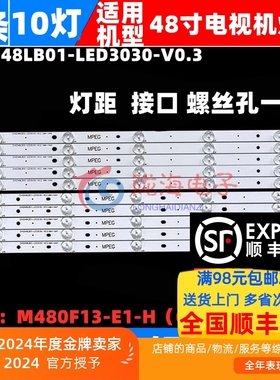 适用熊猫LE48C20S LED48C20i背光灯条 配M480F14-E1-S(C2) 10灯