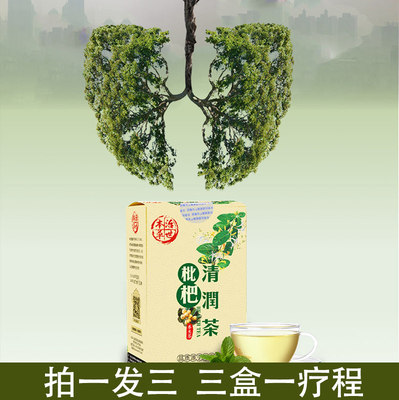 三盒罗汉果雾霾粉尘吸烟清润茶