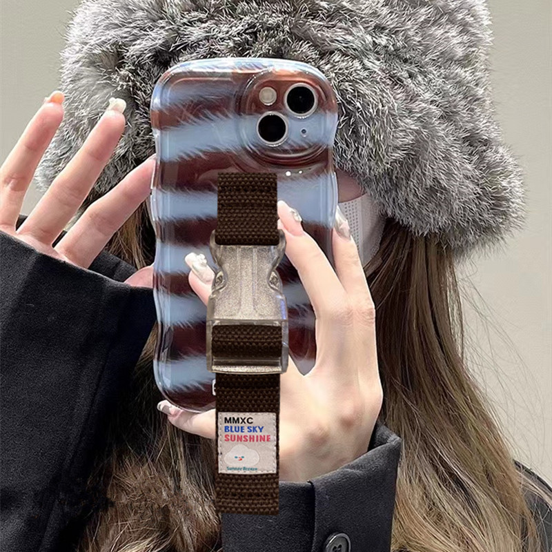 苹果16PromaxTPUins高级感腕带