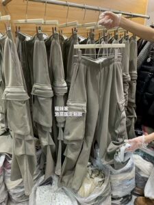 Miss家 2026秋冬韩版宽松显瘦百搭工装裤女高腰加厚阔腿裤休闲裤