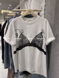 Miss家 2026新款韩版时尚百搭显瘦气质圆领短袖大阪T恤女