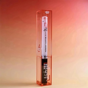 王力宏演唱会周边物料荧光棒收纳盒精美应援棒防尘盒桌面展示摆件