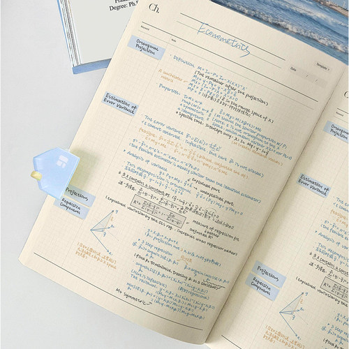 韩系B5奶油黄拍纸本可撕便签纸