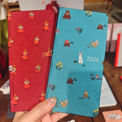 2026新款日系复古小马印花日程本